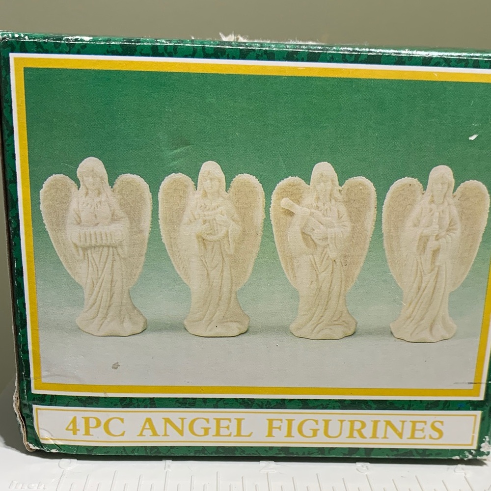 4-Piece Angel Figurines Set